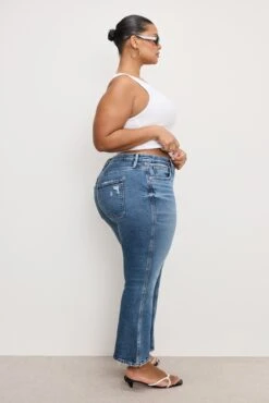 GOOD AMERICAN GOOD KICK FLARE JEANS | INDIGO1014 24 GOOD AMERICAN GOOD KICK FLARE JEANS | INDIGO1014 -GOOD AMERICAN STORE 250225 15 GHRKFN802S I1014 C 1859