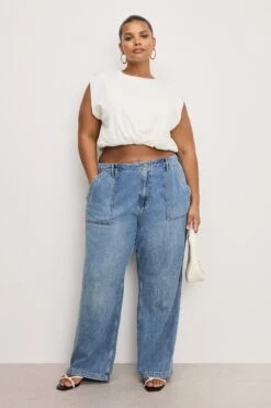 COTTON MUSCLE TEE | CLOUD WHITE -GOOD AMERICAN STORE 250225 21 GT0600 CLW1 C 2834