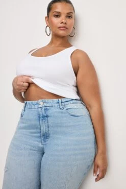 GOOD CLASSIC BOOTCUT JEANS | INDIGO960 -GOOD AMERICAN STORE 250225 34 GCLB395T I960 C 4755