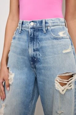 GOOD AMERICAN GOOD EXTREME BARREL JEANS | INDIGO965 -GOOD AMERICAN STORE 250226 01 GSBAG156S I965 A 0069