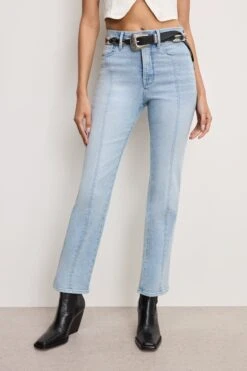 GOOD AMERICAN GOOD CURVE STRAIGHT COMPRESSION JEANS | INDIGO949 -GOOD AMERICAN STORE 250226 10 GCSTCS014T I949 A 1166