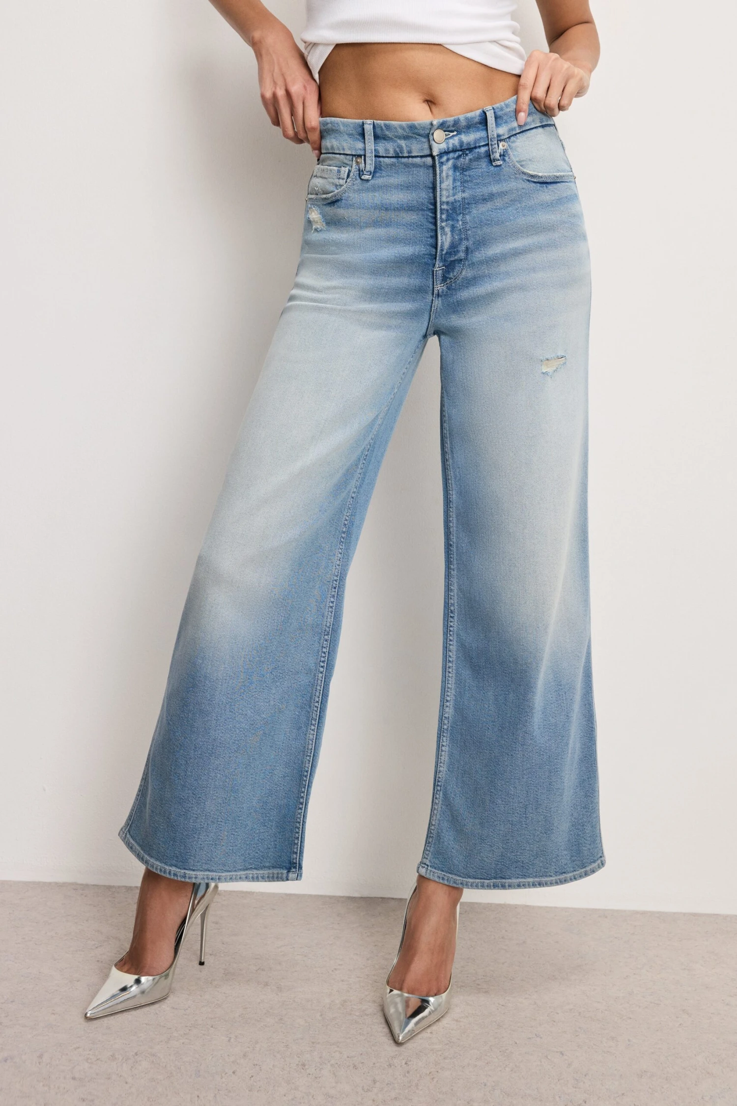 GOOD SKATE WIDE CROPPED JEANS | INDIGO958 4 GOOD SKATE WIDE CROPPED JEANS | INDIGO958 - Image 2