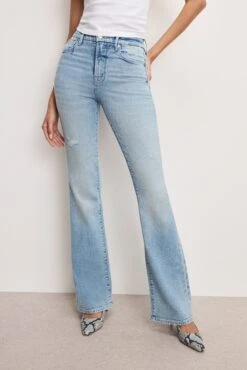 GOOD CLASSIC BOOTCUT JEANS | INDIGO960 -GOOD AMERICAN STORE 250226 22 GCLB395T I960 A 2912