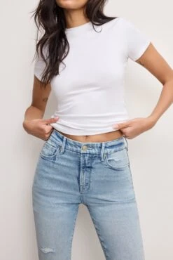 GOOD CLASSIC BOOTCUT JEANS | INDIGO960 -GOOD AMERICAN STORE 250226 22 GCLB395T I960 A 2927