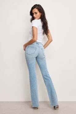 GOOD CLASSIC BOOTCUT JEANS | INDIGO960 -GOOD AMERICAN STORE 250226 22 GCLB395T I960 A 2991