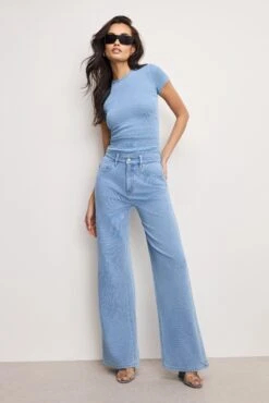 JEANIUS GOOD EASE SWEATPANTS | INDIGO586 -GOOD AMERICAN STORE 250226 30 GS0541 I586 A 4016