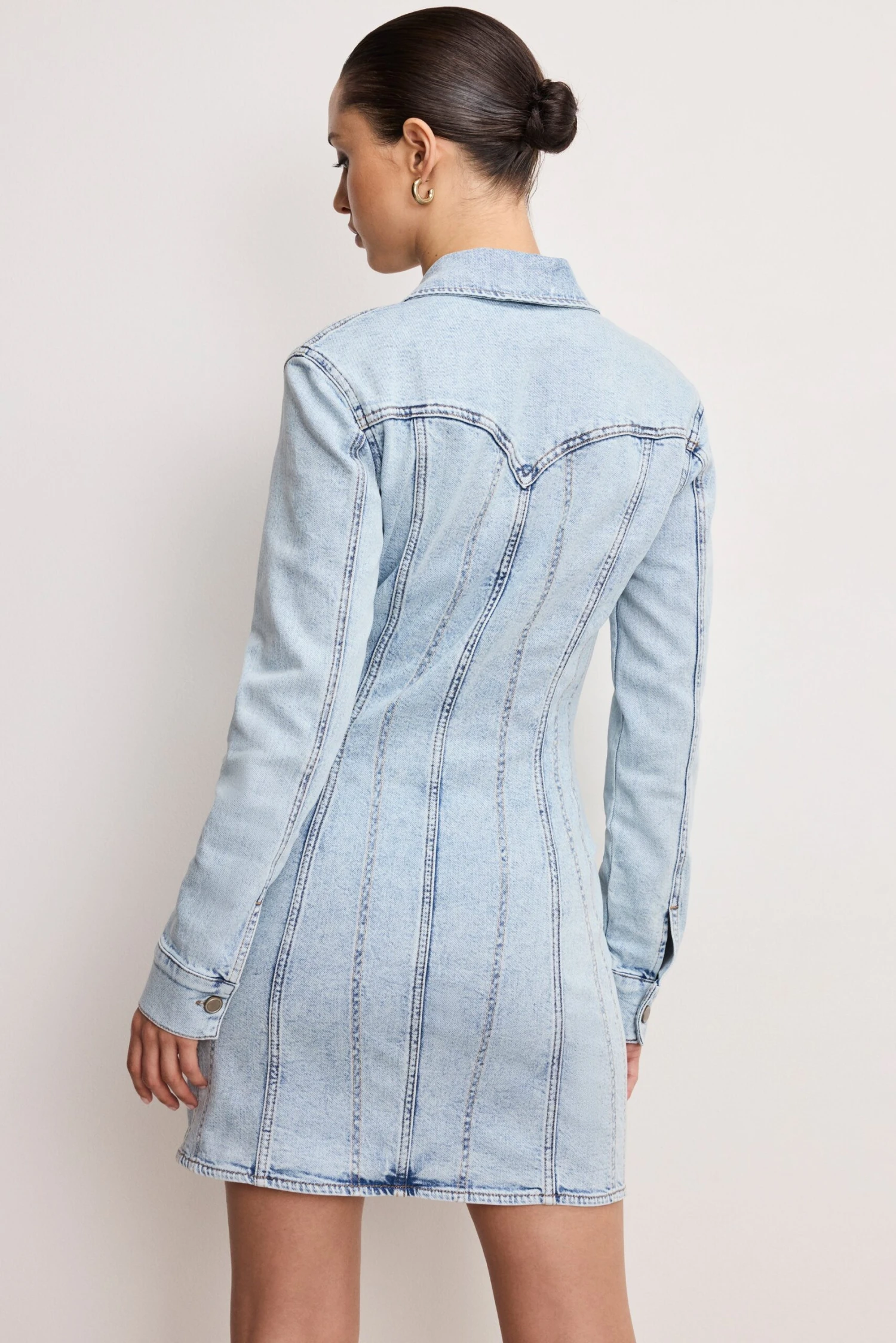 GOOD AMERICAN DOLLY DENIM CORSET DRESS | INDIGO1022 7 GOOD AMERICAN DOLLY DENIM CORSET DRESS | INDIGO1022 - Image 5