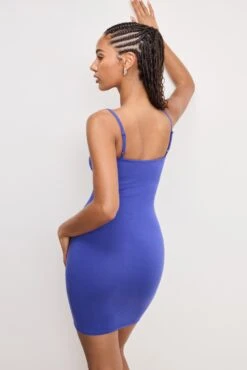 SUPER STRETCH JERSEY CAMI MINI DRESS | CAPRI BLUE004 -GOOD AMERICAN STORE 250320 15 GDK0373 CB04 A 0138
