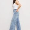 GOOD AMERICAN GOOD PETITE PALAZZO JEANS | INDIGO957