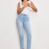 GOOD AMERICAN ALWAYS FITS GOOD LEGS STRAIGHT JEANS | INDIGO948 -GOOD AMERICAN STORE 250320 29 GLSNFAF478T I948 A 0022