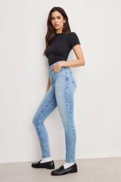 SOFT TECH GOOD LEGS SKINNY JEANS | INDIGO799