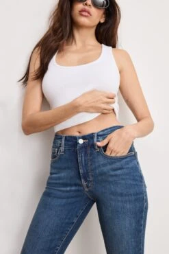 GOOD AMERICAN GOOD LEGS STRAIGHT JEANS | BLUE004 17 GOOD AMERICAN GOOD LEGS STRAIGHT JEANS | BLUE004 -GOOD AMERICAN STORE 250328 22 GLS873TLI B004 0077