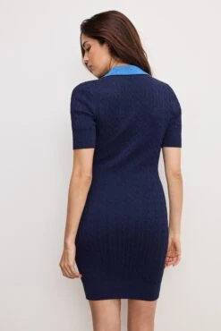 GOOD AMERICAN CABLE KNIT MINI DRESS | MIDNIGHT002 10 GOOD AMERICAN CABLE KNIT MINI DRESS | MIDNIGHT002 -GOOD AMERICAN STORE 250328 24 GSK0328 MD02 0139