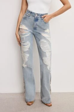 THE KHLOÉ JEAN | INDIGO1018 -GOOD AMERICAN STORE 250421 12 GKHLOSNK156SSI I1018 A 0048