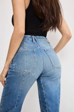 GOOD AMERICAN GOOD ICON STRAIGHT JEANS | INDIGO912 15 GOOD AMERICAN GOOD ICON STRAIGHT JEANS | INDIGO912 -GOOD AMERICAN STORE 250501 08 KEY GICSE235T I912 A 1258