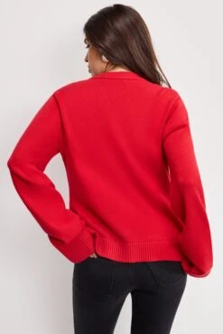 GOOD AMERICAN BUTTON FRONT KNIT CARDIGAN | CHILI001 11 GOOD AMERICAN BUTTON FRONT KNIT CARDIGAN | CHILI001 -GOOD AMERICAN STORE 250501 17 GSK0366 CHI1 A 2450