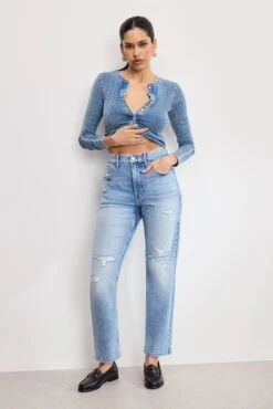 GOOD AMERICAN GOOD ICON STRAIGHT ANKLE JEANS | INDIGO1078 13 GOOD AMERICAN GOOD ICON STRAIGHT ANKLE JEANS | INDIGO1078 -GOOD AMERICAN STORE 250501 46 GICA395001 I1078 A 5728 e5c4a218 e12d 4bd5 8595 2b68d8cb25b2