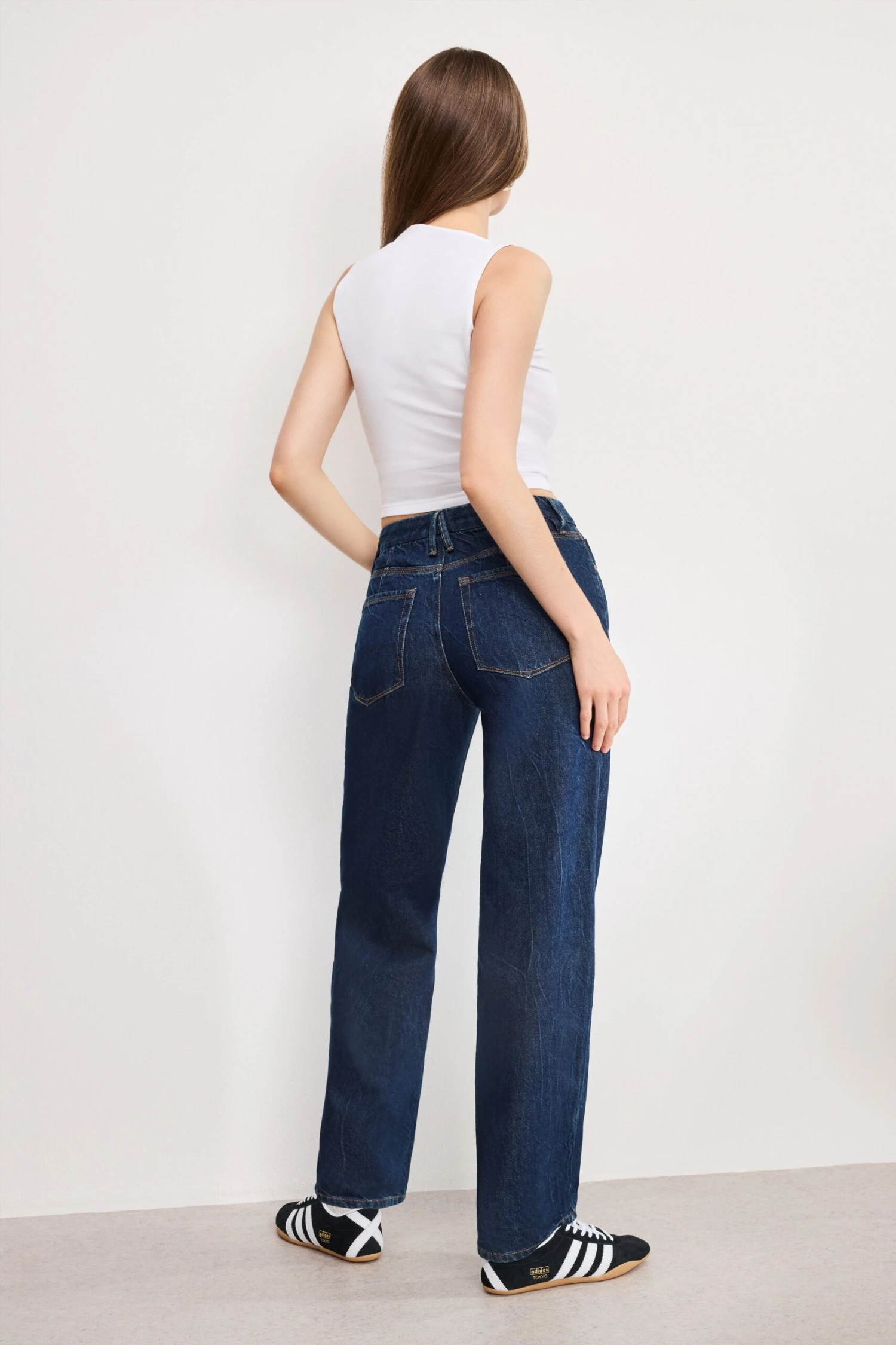 GOOD AMERICAN GOOD 90s RELAXED JEANS | INDIGO1003 8 GOOD AMERICAN GOOD 90s RELAXED JEANS | INDIGO1003 - Image 6