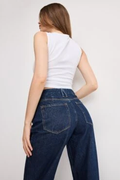 GOOD AMERICAN GOOD 90s RELAXED JEANS | INDIGO1003 14 GOOD AMERICAN GOOD 90s RELAXED JEANS | INDIGO1003 -GOOD AMERICAN STORE 250513 08 GNITSL024T I1003 A 0997