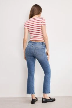 GOOD AMERICAN GOOD LEGS CROPPED MINI BOOT JEANS | INDIGO917 12 GOOD AMERICAN GOOD LEGS CROPPED MINI BOOT JEANS | INDIGO917 -GOOD AMERICAN STORE 250513 11 GLCMBIOSG900T I917 A 1343