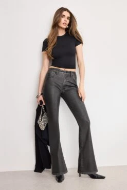 GOOD AMERICAN WEIGHTLESS SCUBA BABY TEE | BLACK001 -GOOD AMERICAN STORE 250513 16 GT0669 K001 A 1905