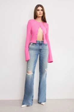 GOOD AMERICAN THE KHLOÉ JEAN LONG | INDIGO1017 -GOOD AMERICAN STORE 250513 27 GKHLODKH156S I1017 A 3343