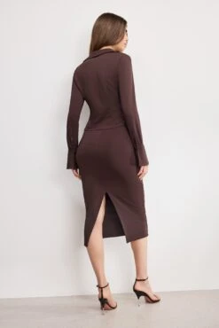 GOOD AMERICAN MATTE JERSEY MIDI PENCIL SKIRT | BARK003 12 GOOD AMERICAN MATTE JERSEY MIDI PENCIL SKIRT | BARK003 -GOOD AMERICAN STORE 250513 34 GKB0104 BK03 A 4293