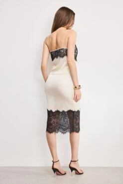 GOOD AMERICAN SATIN LACE SLIP MIDI SKIRT | ECRU003 8 GOOD AMERICAN SATIN LACE SLIP MIDI SKIRT | ECRU003 -GOOD AMERICAN STORE 250513 36 GWB0234 EC03 A 4496