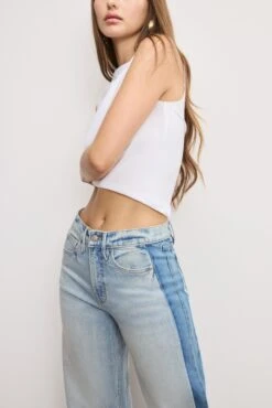 GOOD AMERICAN GOOD BARREL JEANS | INDIGO932 -GOOD AMERICAN STORE 250604 10 KEY GSTBAR384S I932 A 1058