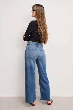 GOOD AMERICAN GOOD SKATE CROPPED WIDE JEANS | INDIGO1005 -GOOD AMERICAN STORE 250604 11 GSKACSE395T I1005 A 1238 0ed4971d 2a29 40b2 9475 720fde9c6d21