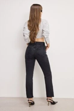GOOD AMERICAN GOOD ICON STRAIGHT ANKLE JEANS | BLACK404 12 GOOD AMERICAN GOOD ICON STRAIGHT ANKLE JEANS | BLACK404 -GOOD AMERICAN STORE 250604 13 GICA395B002 K404 A 1416 87d6cfe1 622e 4d8e b2e6 e3f299c163e0