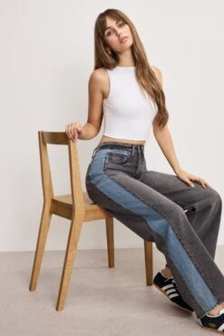 GOOD AMERICAN GOOD LOW RISE BAGGY JEANS | INDIGO1000 -GOOD AMERICAN STORE 250604 23 KEY GSTBAG024S I1000 A 3059