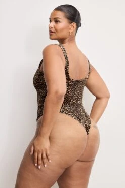 GOOD AMERICAN VELVET MODERN TANK BODYSUIT | MINI LUCKY LEOPARD -GOOD AMERICAN STORE 250710 35 GB0677 MLKL 4334 19ddb42c 8a14 4d8a baa5 3c827a62b5f6