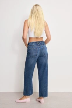 GOOD AMERICAN GOOD 90S CROPPED RELAXED JEANS | INDIGO963 11 GOOD AMERICAN GOOD 90S CROPPED RELAXED JEANS | INDIGO963 -GOOD AMERICAN STORE 250711 16 GNIC024T I963 A 2407