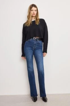 GOOD AMERICAN ALWAYS FITS GOOD CLASSIC BOOTCUT JEANS | INDIGO446 -GOOD AMERICAN STORE 250714 01 GCLBAF478T I446 0105 32823e26 0399 4b22 b66b 15de0b82fbc7