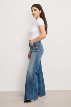 GOOD AMERICAN SOFT TECH GOOD PETITE PALAZZO JEANS | INDIGO986 10 GOOD AMERICAN SOFT TECH GOOD PETITE PALAZZO JEANS | INDIGO986 -GOOD AMERICAN STORE 250714 31 GPP960001 I986 A 4246