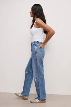 GOOD AMERICAN GOOD 90S RELAXED JEANS | INDIGO893 -GOOD AMERICAN STORE 3.241126 20 GNI156T I893 A 0087