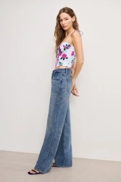 GOOD AMERICAN GOOD EASE RELAXED JEANS | INDIGO575 -GOOD AMERICAN STORE 3.241205 02 GRWL384 I575 GERJ A 0133