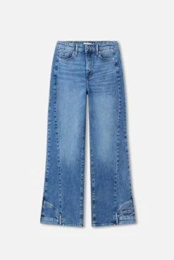 GOOD AMERICAN REWORKED WIDE LEG JEANS | INDIGO1083