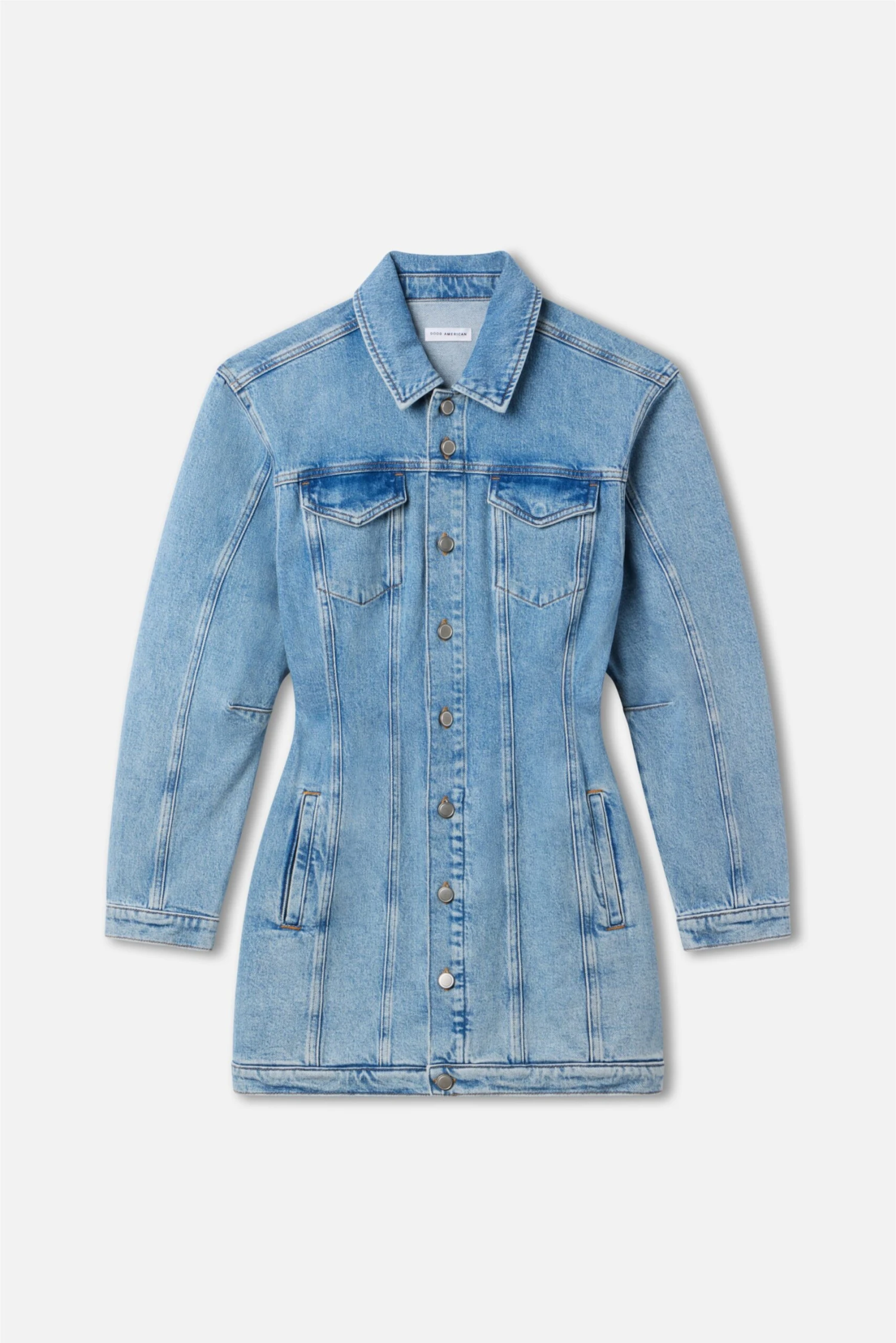 GOOD AMERICAN BARREL LONG SLEEVE MINI DRESS | INDIGO911 3 GOOD AMERICAN BARREL LONG SLEEVE MINI DRESS | INDIGO911