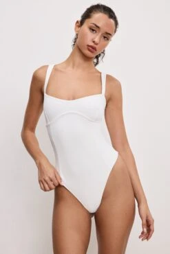 GOOD AMERICAN SWEETHEART SCUBA TANK BODYSUIT | WHITE001 -GOOD AMERICAN STORE 4.241007 08 GB0581 W001 A 0058