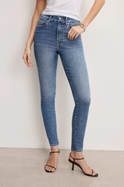 GOOD AMERICAN ALWAYS FITS GOOD LEGS SKINNY JEANS | INDIGO316 -GOOD AMERICAN STORE 4.241205 39 GLAFDBP478T I316 GLS A 0029