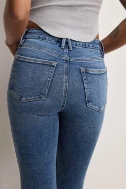 GOOD AMERICAN GOOD CLASSIC BOOTCUT COMPRESSION JEANS | INDIGO254 -GOOD AMERICAN STORE 5.241126 23 GCB014TE I254 GCBJ A 0108