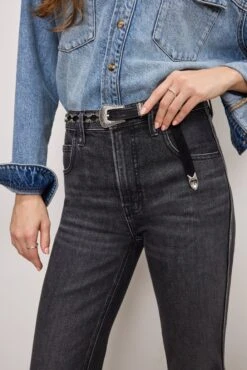 GOOD AMERICAN GOOD COWBOY BOOTCUT JEANS | BLACK354 -GOOD AMERICAN STORE 5.241205 08 GCOWB175BS K354 A 0188