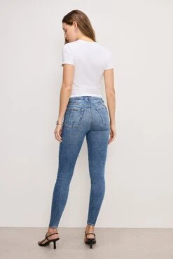 GOOD AMERICAN ALWAYS FITS GOOD LEGS SKINNY JEANS | INDIGO316 -GOOD AMERICAN STORE 6.241205 39 GLAFDBP478T I316 GLS A 0060