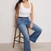 GOOD AMERICAN ALWAYS FITS GOOD LEGS FLARE JEANS | INDIGO316 1 GOOD AMERICAN ALWAYS FITS GOOD LEGS FLARE JEANS | INDIGO316 -GOOD AMERICAN STORE 6.241210 27 GLFAFDTH478T I316 GLF B 3626