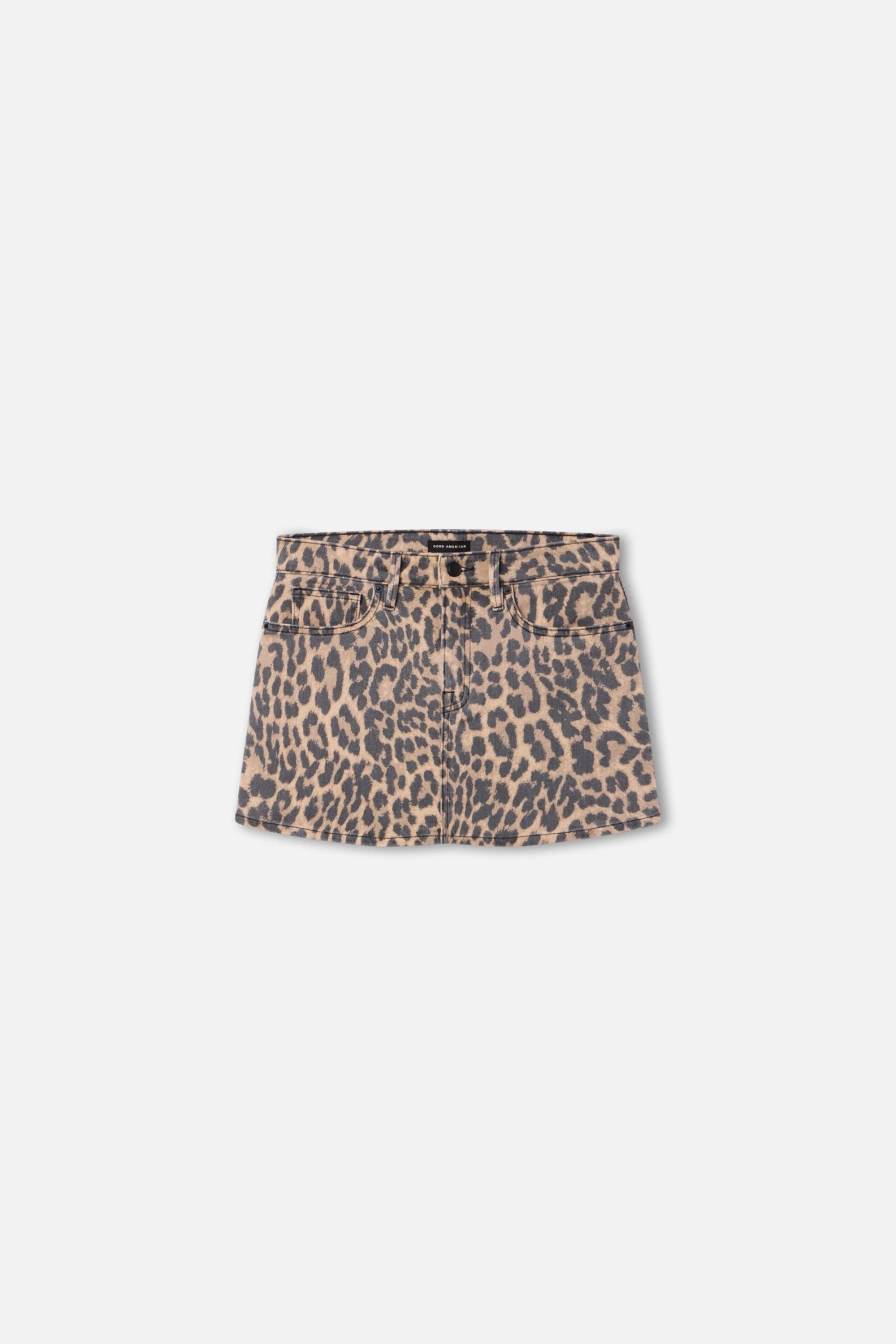 GOOD AMERICAN LEOPARD GOOD 90S MINI SKIRT | LUCKY LEOPARD001 3 GOOD AMERICAN LEOPARD GOOD 90S MINI SKIRT | LUCKY LEOPARD001