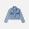 GOOD AMERICAN CRYSTAL DENIM JACKET | INDIGO1070 -GOOD AMERICAN STORE GFD448 I1070 1