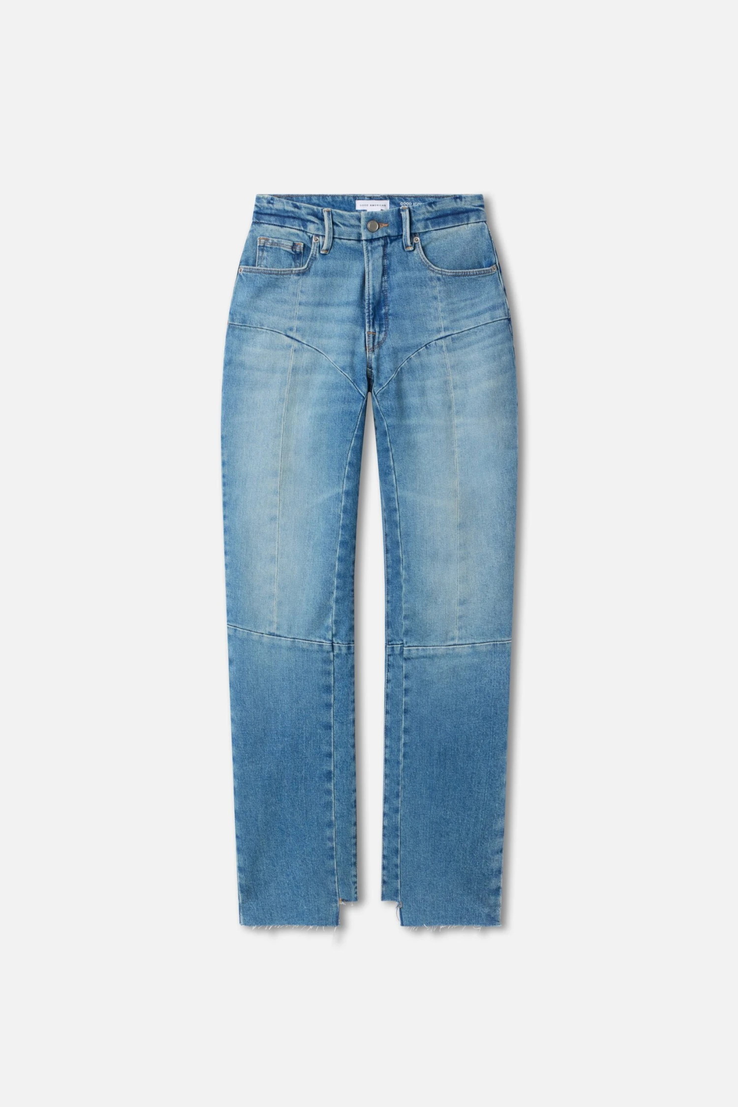 GOOD AMERICAN GOOD ICON STRAIGHT JEANS | INDIGO912 3 GOOD AMERICAN GOOD ICON STRAIGHT JEANS | INDIGO912
