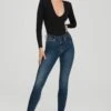 GOOD LEGS SKINNY JEANS | BLUE609 -GOOD AMERICAN STORE GLDV873T B609 A 1 7fcf2911 7db6 4633 9766 3cef2a0b75a0